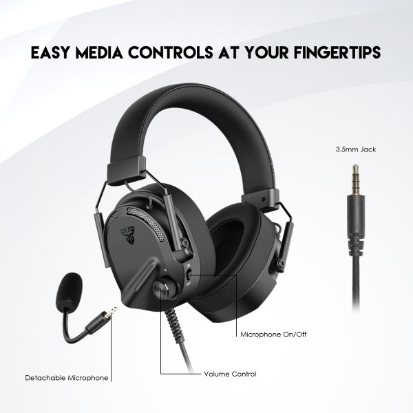 FANTECH ALTO MH91 GAMING HEADSET BLACK