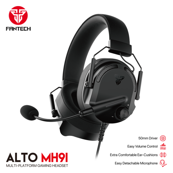 FANTECH ALTO MH91 GAMING HEADSET BLACK