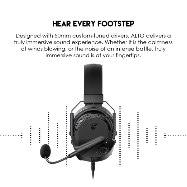 FANTECH ALTO MH91 GAMING HEADSET BLACK