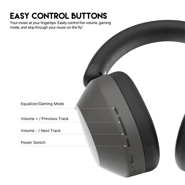 Fantech Headphone Bluetooth Dual Mode Headset Wireless GO Tune WH06 Black