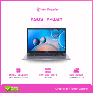 Asus A416M - Intel Celeron - RAM 8GB - SSD256GB