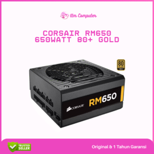 Corsair RM650 — 650 Watt 80+ Gold Certified Fully Modular