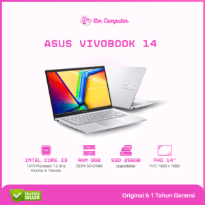 Asus Vivobook 14 - Intel Core i3 - RAM 8GB - SSD 256GB