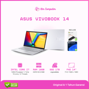 Asus Vivobook 14 - Intel Core i7 Gen 13 - RAM 16GB - SSD 1TB