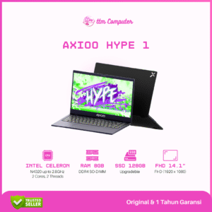 Axioo Hype 1 - Intel Celeron - RAM 8GB - SSD 128GB