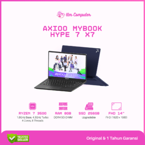 Axioo Mybook Hype 7 X7 - Ryzen 7 - RAM 16GB - 256GB